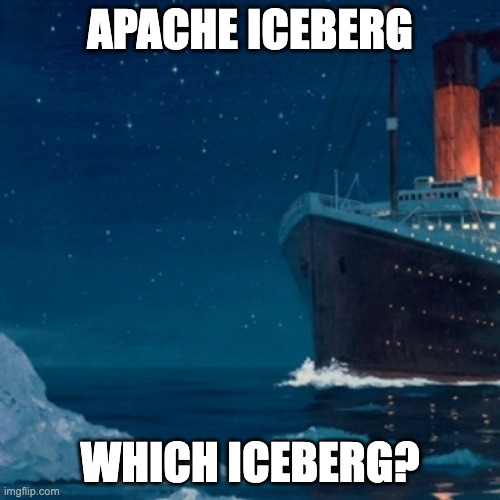 Data lake architecture - An unfaithful journey with Apache Iceberg
